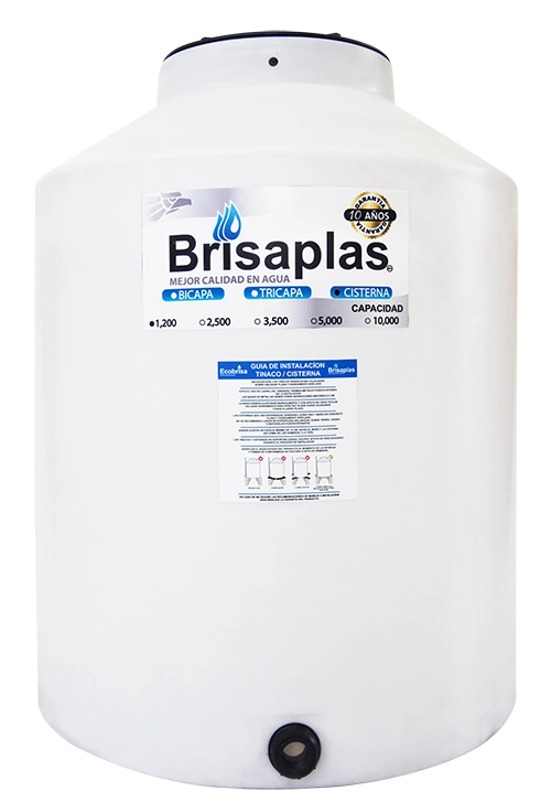 Cisterna Blanca 1200 Litros Brisaplas