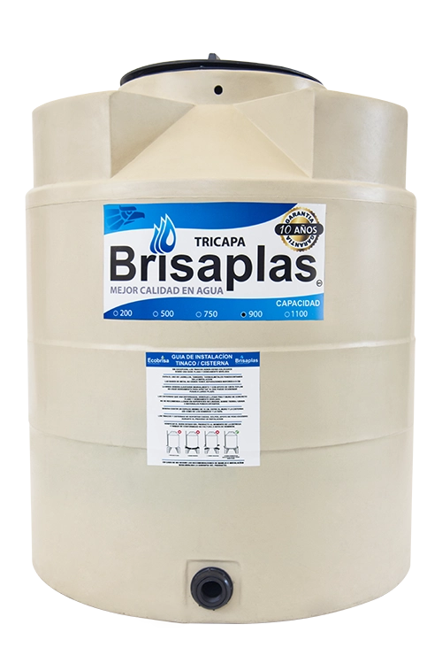 Tinaco Tricapa con Hombros Brisaplas